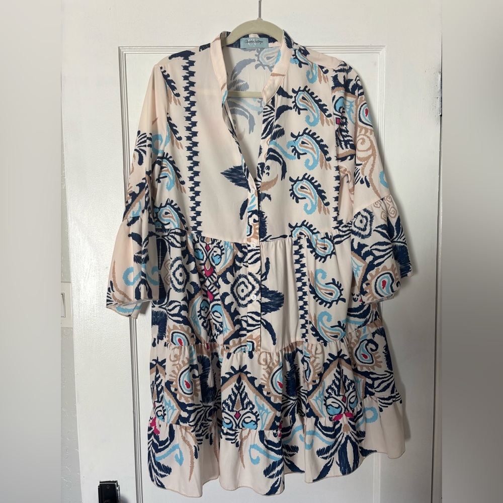 Clever Vintage Floral Dress